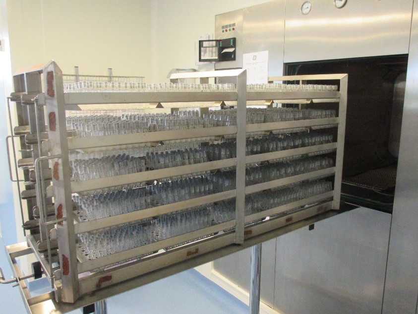Chariot de stérilisation de dispositifs médicaux