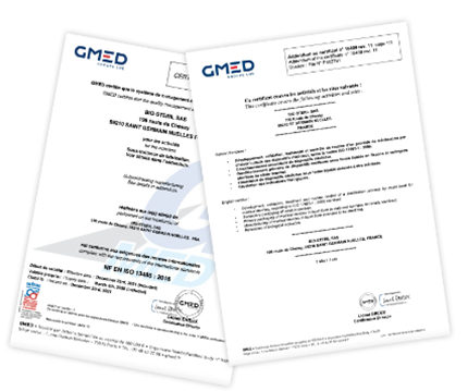 certification ISO 14485