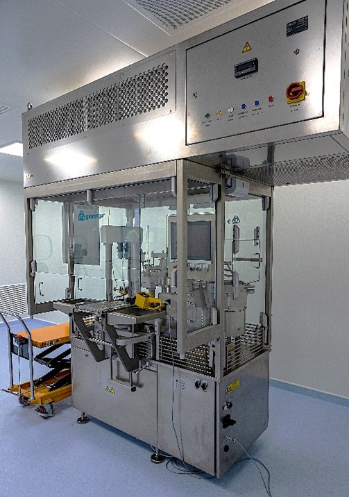 2022 - Mise en place d'une remplisseuse automatique de seringues