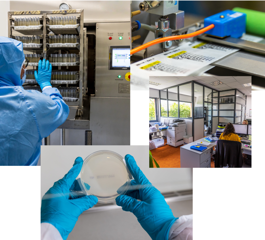 Biosteril - visuels de notre savoir faire